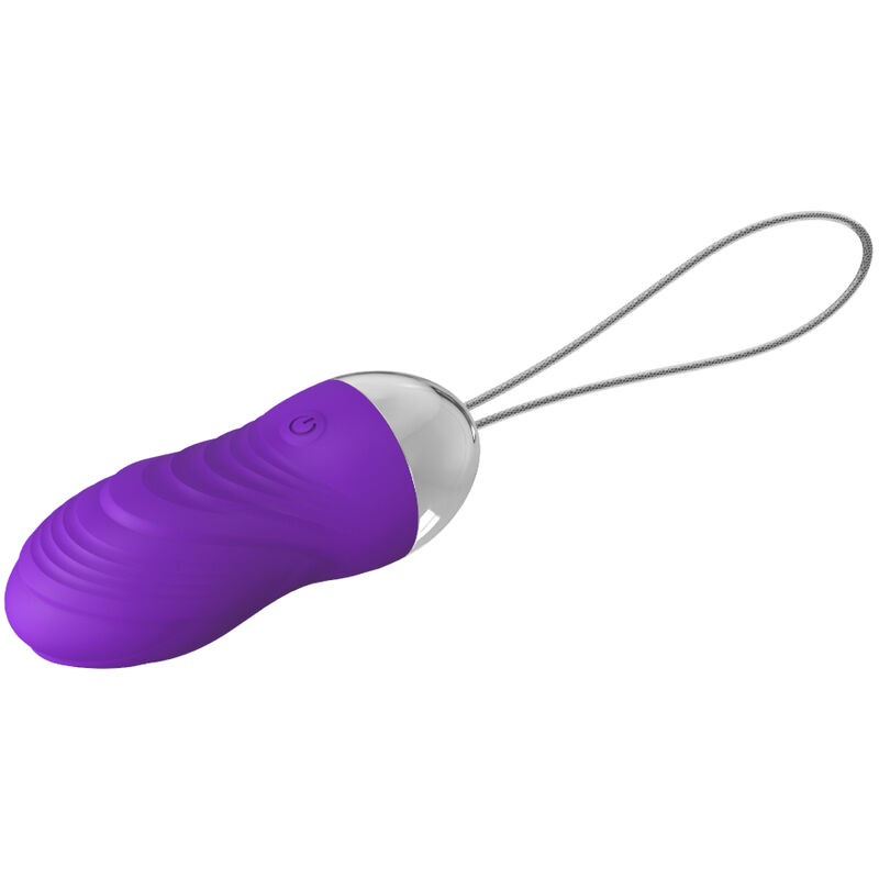 Huevo vibrador silencioso y potente con mando a distancia, violeta ARMONY