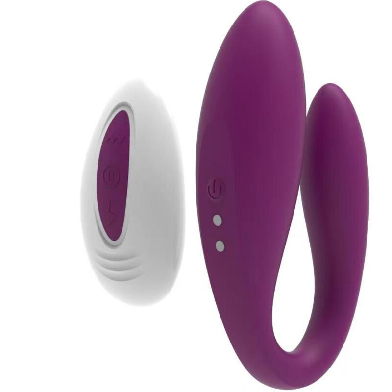 Vibrador para parejas con mando a distancia y 7 programas, violeta ARMONY