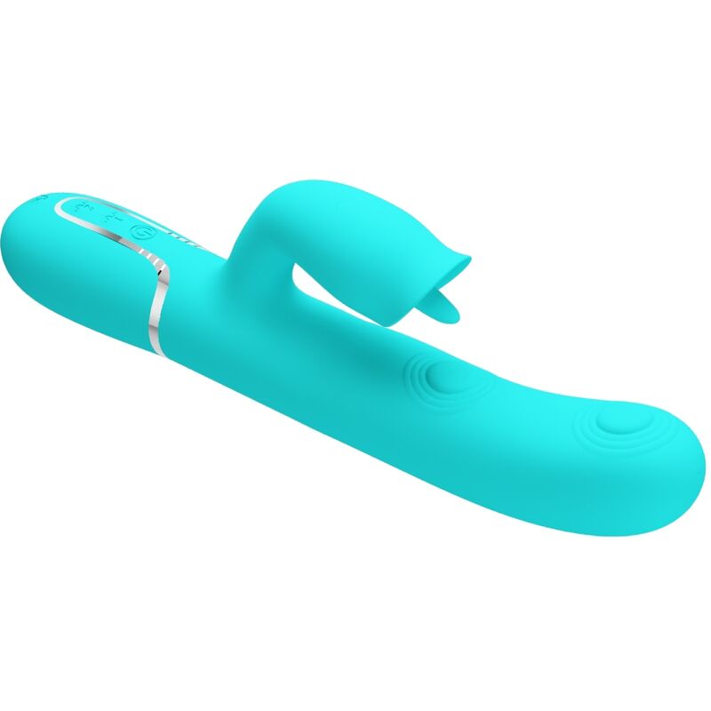 Vibrador rabbit Pretty Love Aqua Green
