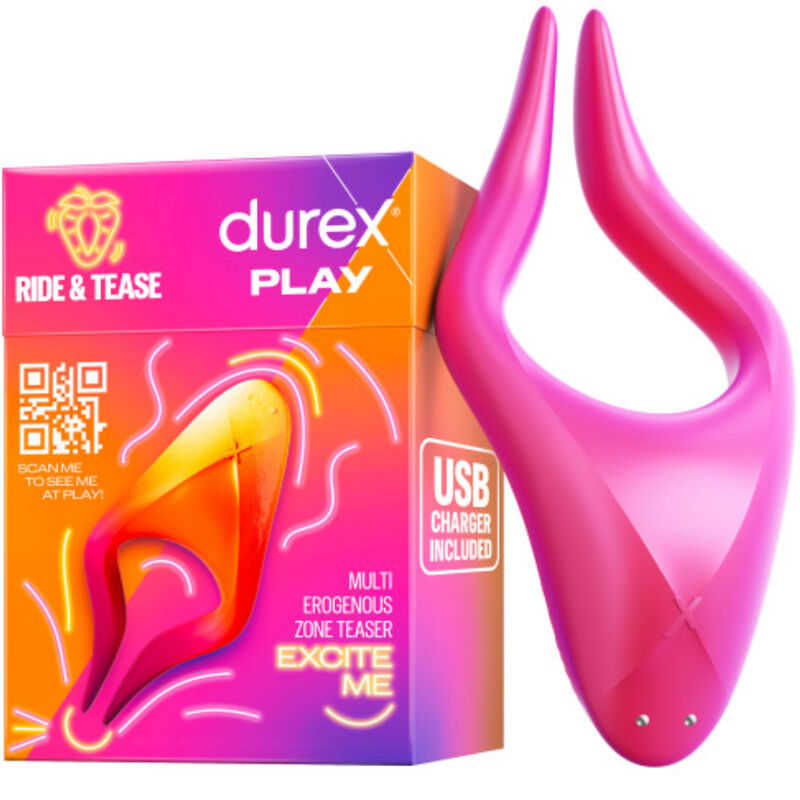Vibrador para parejas Durex Ride & Tease