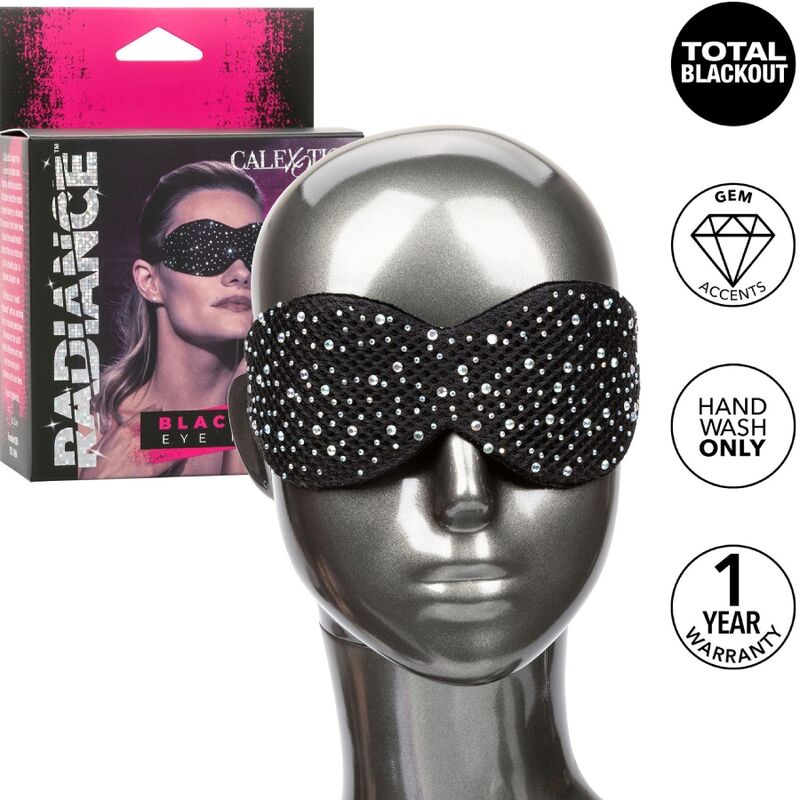 Antifaz CalExotics Radiance con detalles de strass