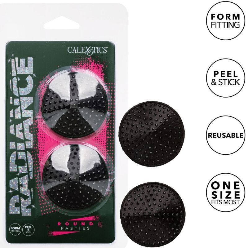 Cubrep pezones CalExotics Radiance con detalles de joyería