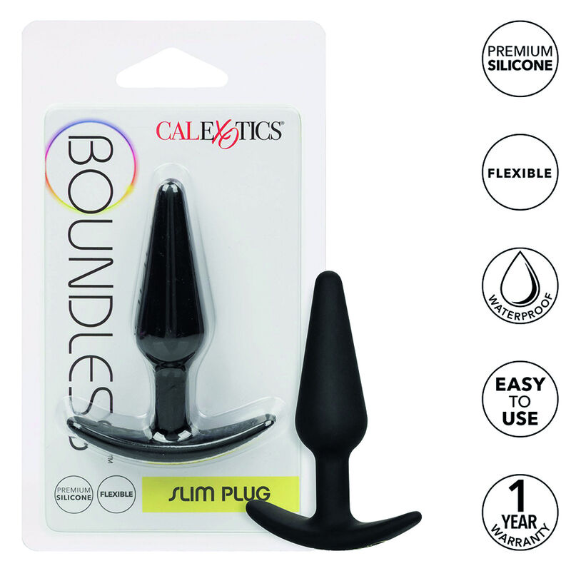 Plug anal de silicona CalExotics Boundless Slim