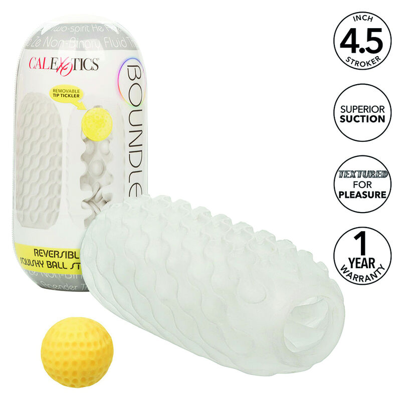 Masturbador CalExotics Boundless Squishy Ball, gris