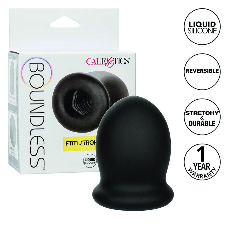 Masturbador FTM CalExotics Boundless reversible, 7 cm