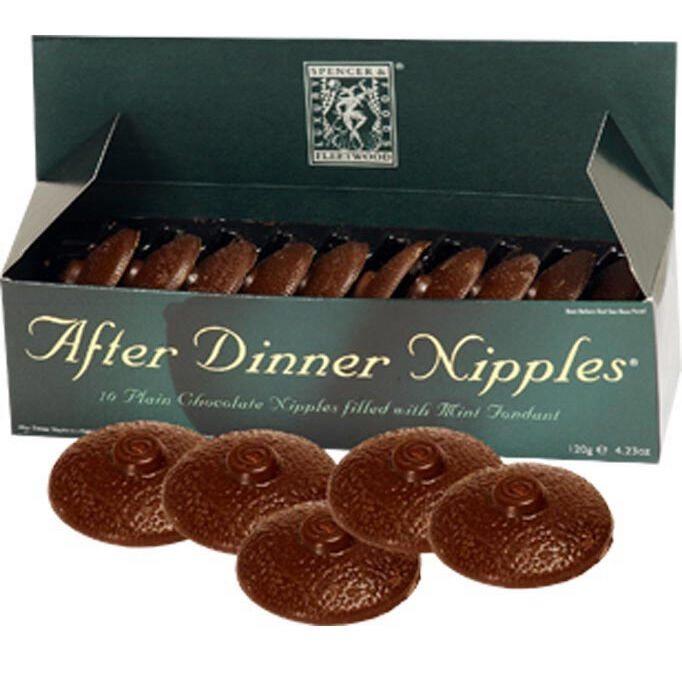 Spencer & Fleetwood After Dinner Nipples, chocolate con menta