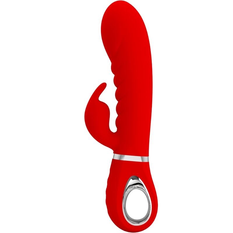 Vibrador de punto G Pretty Love Prescott con estimulador de clítoris