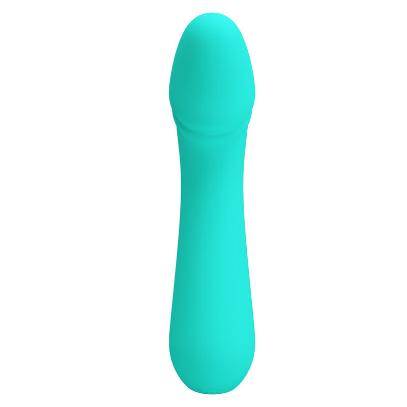 Vibrador de punto G Pretty Love Cetus, verde agua