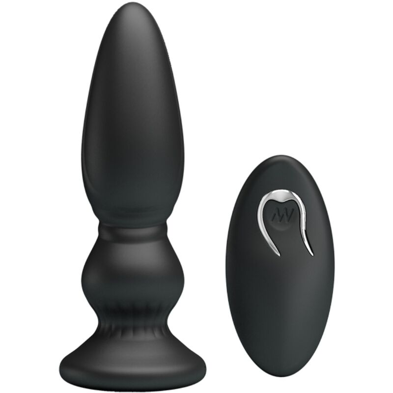 MR PLAY Powerful Vibrator, plug anal vibrador con mando a distancia