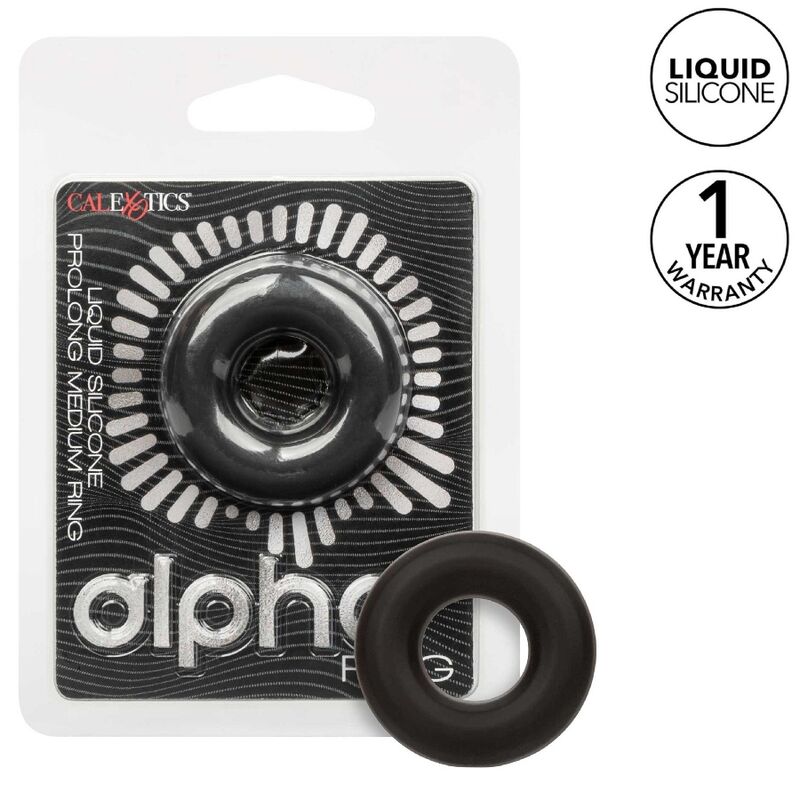 Anillo para el pene CalExotics Alpha Prolong Medium sin vibración
