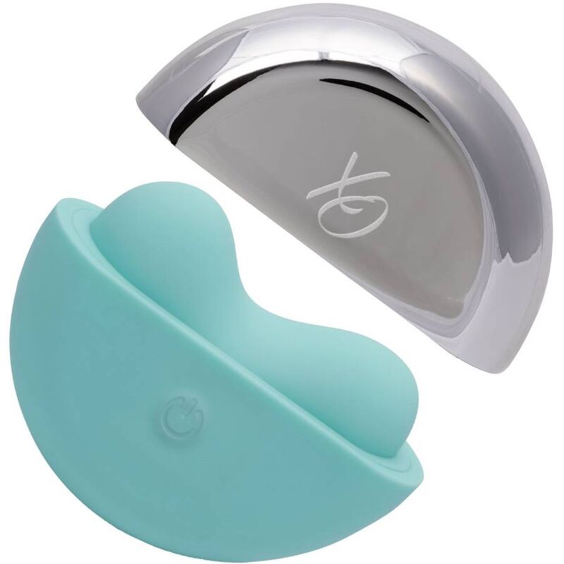CalExotics Ovation Applause, vibrador de clítoris verde agua
