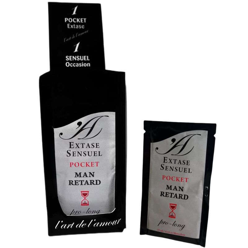Gel retardante para hombres Extase Sensual Pocket 10 ml