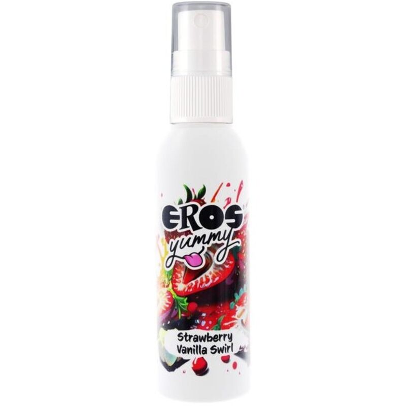 Spray corporal EROS Yummy de fresa y vainilla Swirl, 50 ml