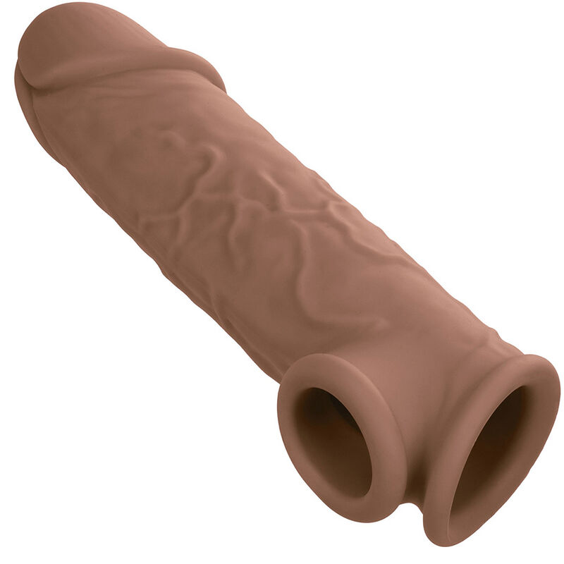 CalExotics Performance Maxx Life Like Extension 7, funda para pene marrón