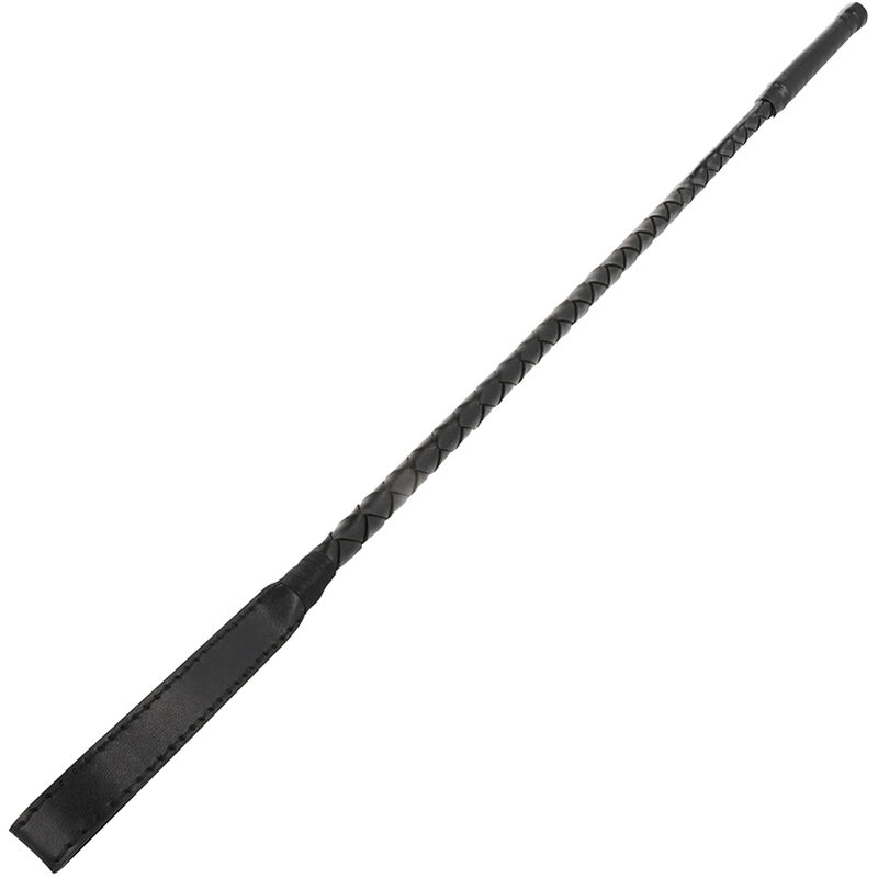 Crop BDSM DARKNESS SENSATIONS, negro, 60 cm