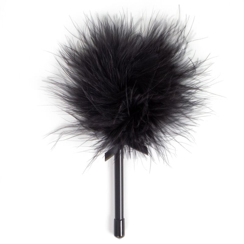 SECRET PLAY Mini Black Duster cosquillero de plumas