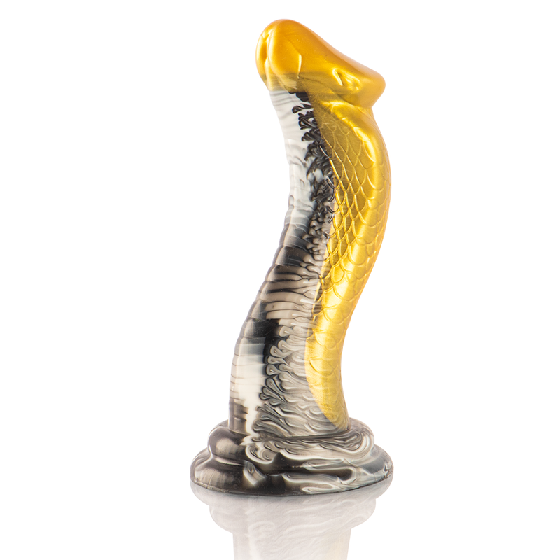 Dildo EPIC Drakon Yellow Cobra, amarillo