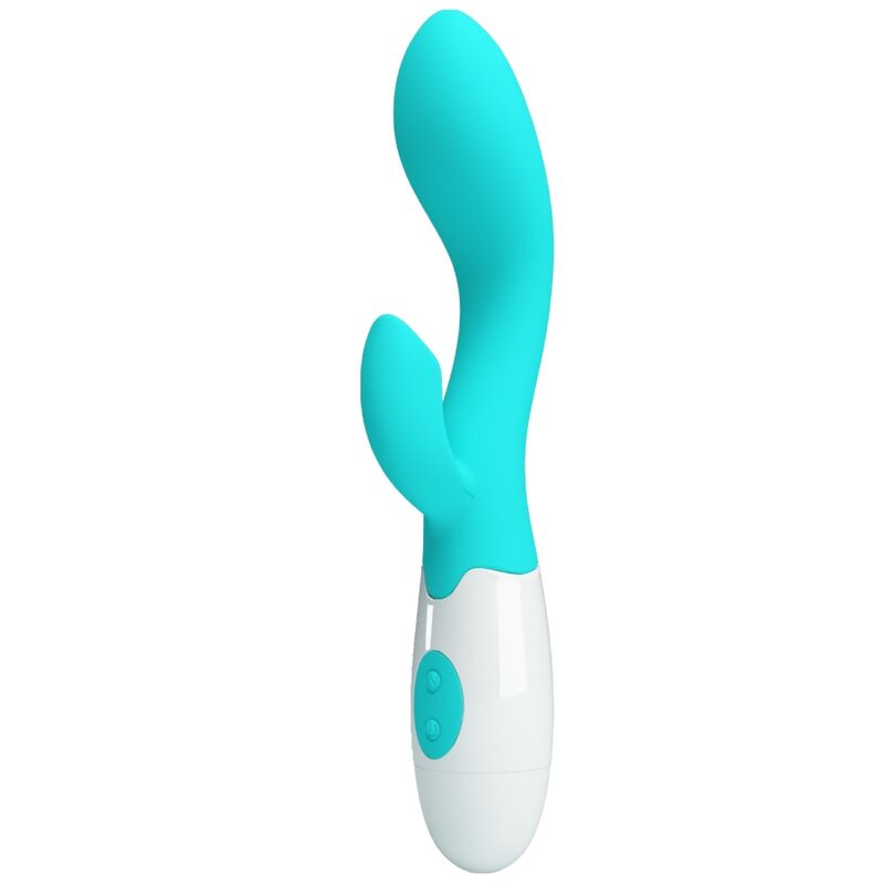 Vibrador de punto G Pretty Love Brighty en verde aqua