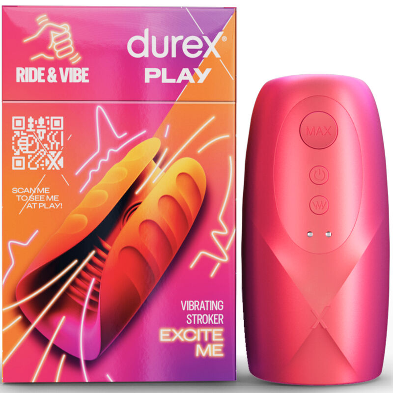 Masturbador vibrador Durex Ride & Vibe