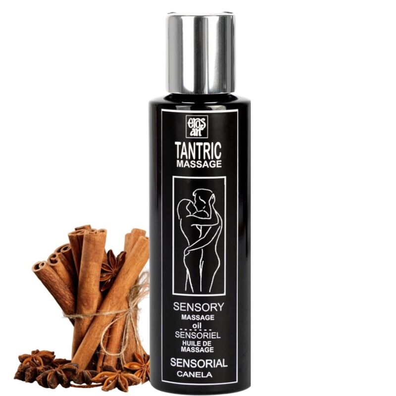 Aceite de masaje EROS-ART con aroma a canela, 100 ml