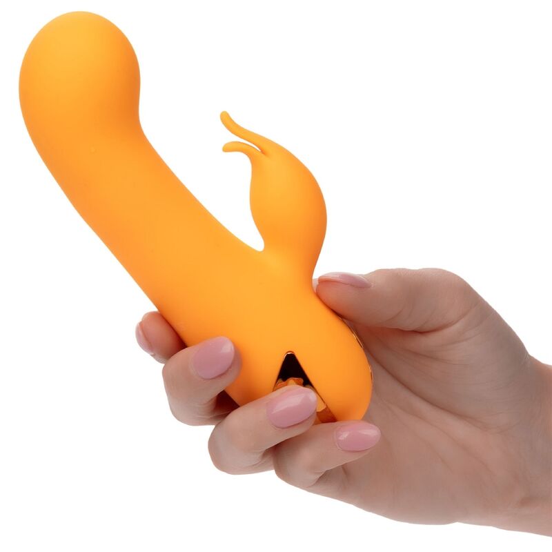 Vibrador rabbit CalExotics Montecito Muse, naranja