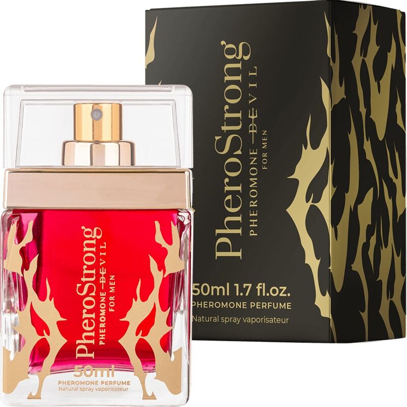 PheroStrong Devil for Men perfume con feromonas 50 ml