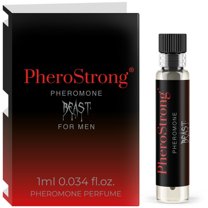 PheroStrong Beast for Men perfume con feromonas, 1 ml