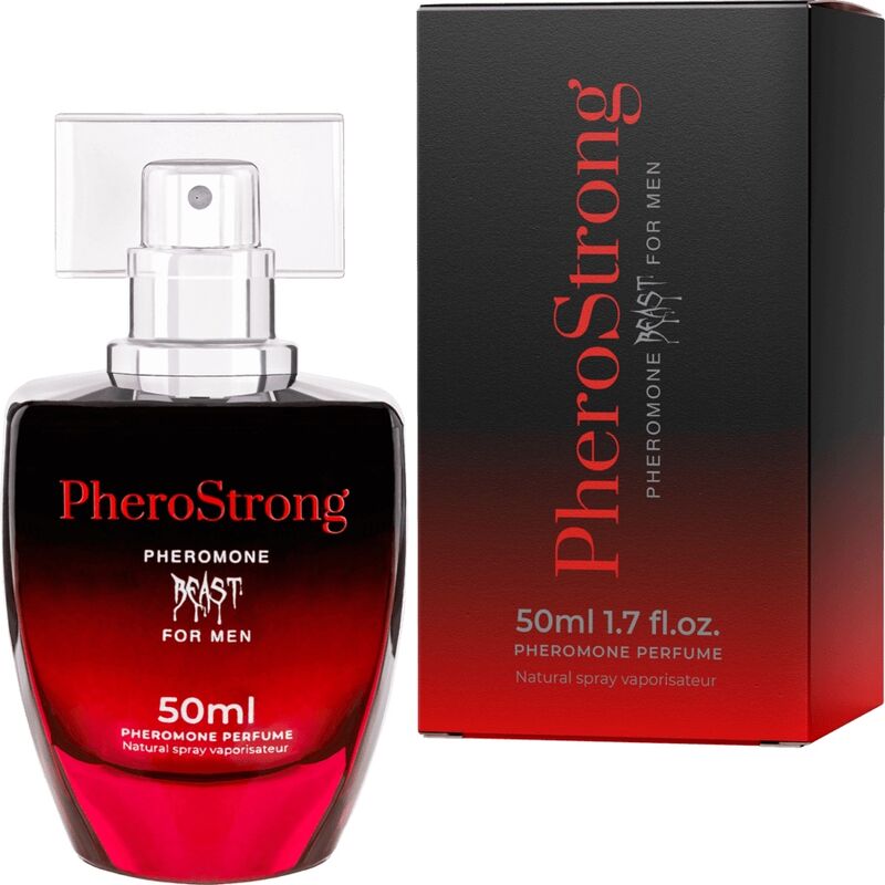 PheroStrong Beast for Men, perfume con feromonas, 50 ml