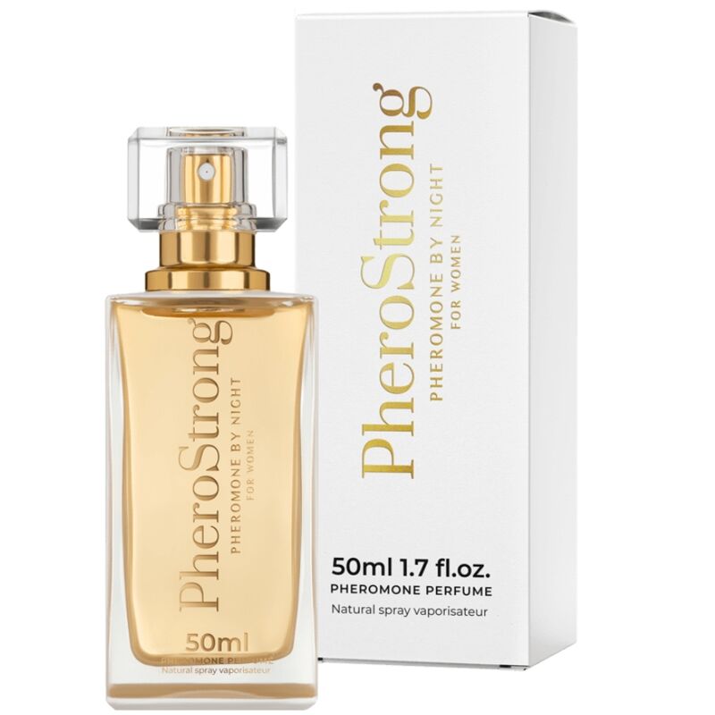 PheroStrong By Night perfume con feromonas para mujer, 50 ml