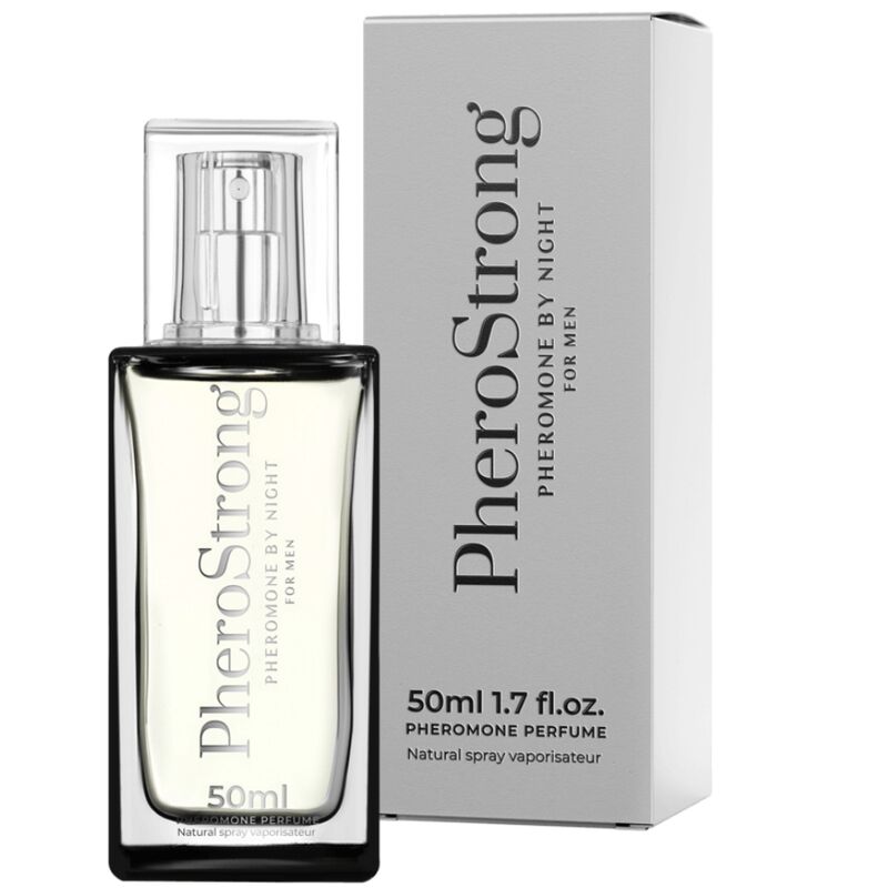 PheroStrong By Night perfume con feromonas para hombre, 50 ml