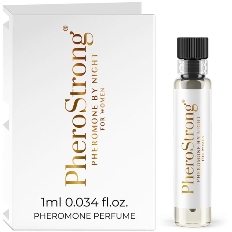 PheroStrong By Night perfume con feromonas para mujer, 1 ml