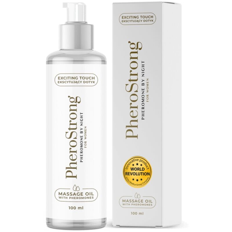 Aceite de masaje para mujer PheroStrong By Night, 100 ml