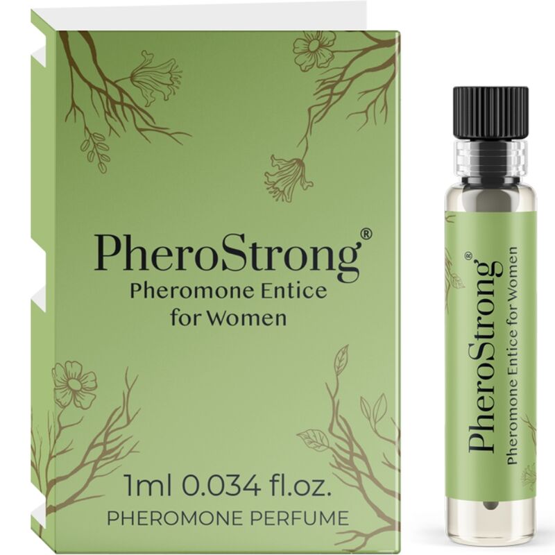 Perfume con feromonas PheroStrong Entice para mujer, 1 ml