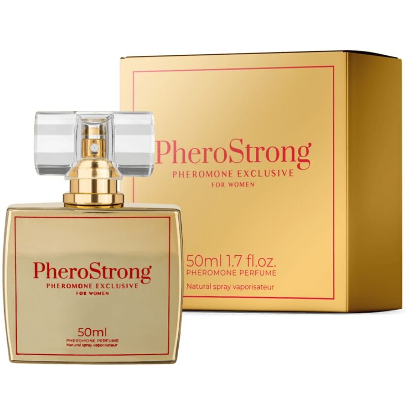 Perfume con feromonas para mujer PheroStrong Exclusive, 50 ml