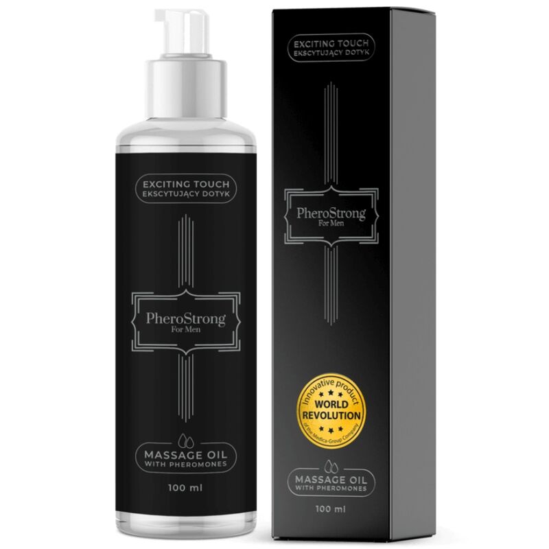 Aceite de masaje PheroStrong para hombre, 100 ml