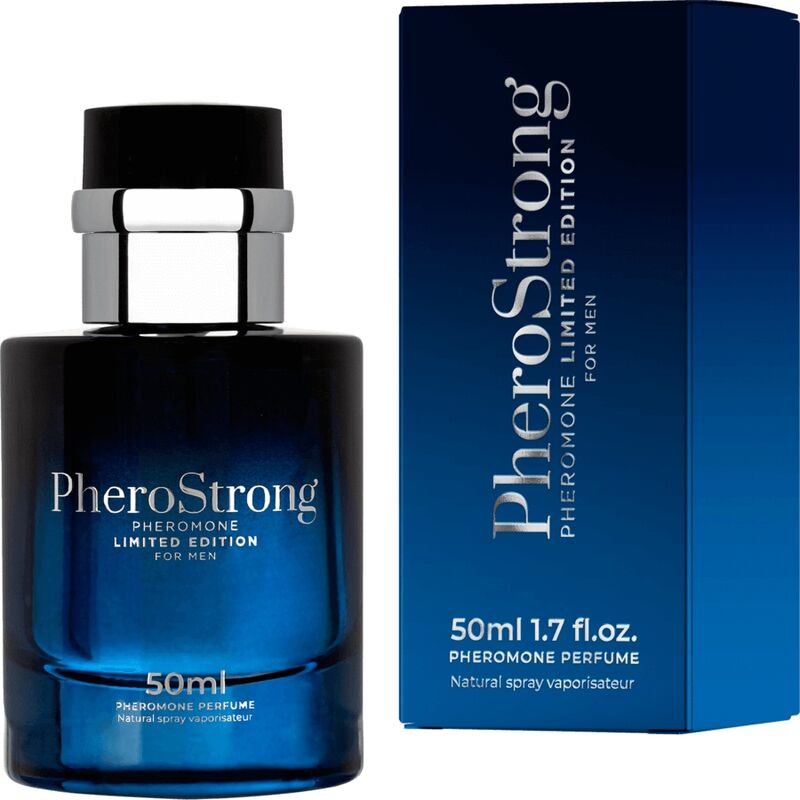 Perfume con feromonas para hombre PheroStrong Limited Edition, 50 ml