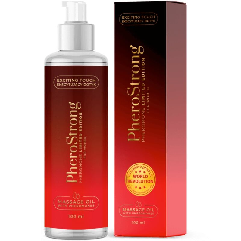 Aceite de masaje PheroStrong edición limitada, 100 ml