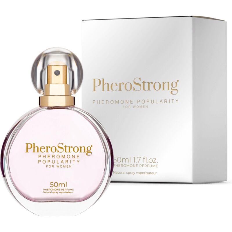 PheroStrong Popularity, perfume con feromonas para mujer, 50 ml
