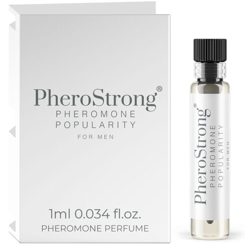 PheroStrong Popularity perfume con feromonas para hombre, 1 ml