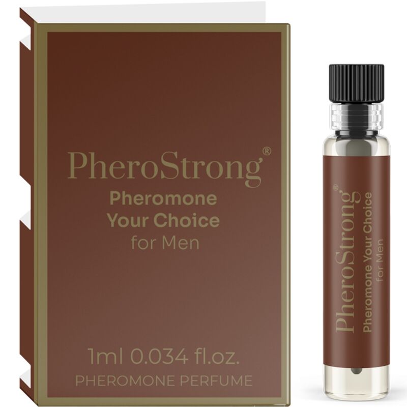 PheroStrong Your Choice perfume de feromonas para hombre, 1 ml
