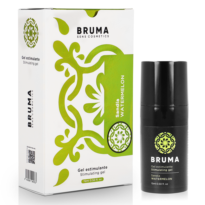 BRUMA bálsamo en gel estimulante con sabor a sandía, 15 ml