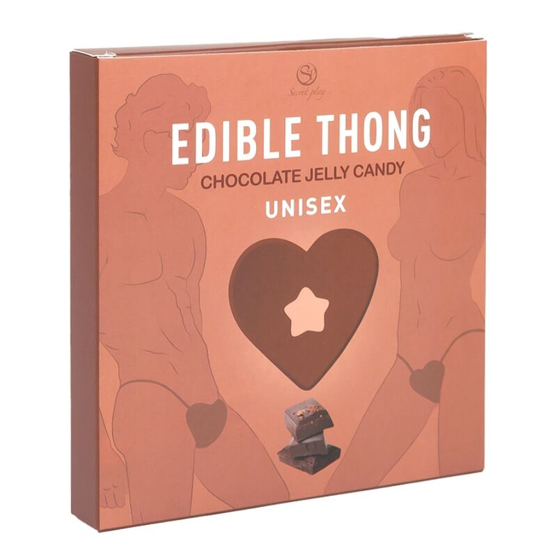 Tanga comestible para mujer Secret Play con sabor a chocolate
