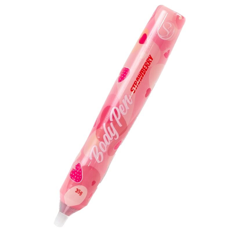 Pintura corporal Secret Play con sabor a fresa