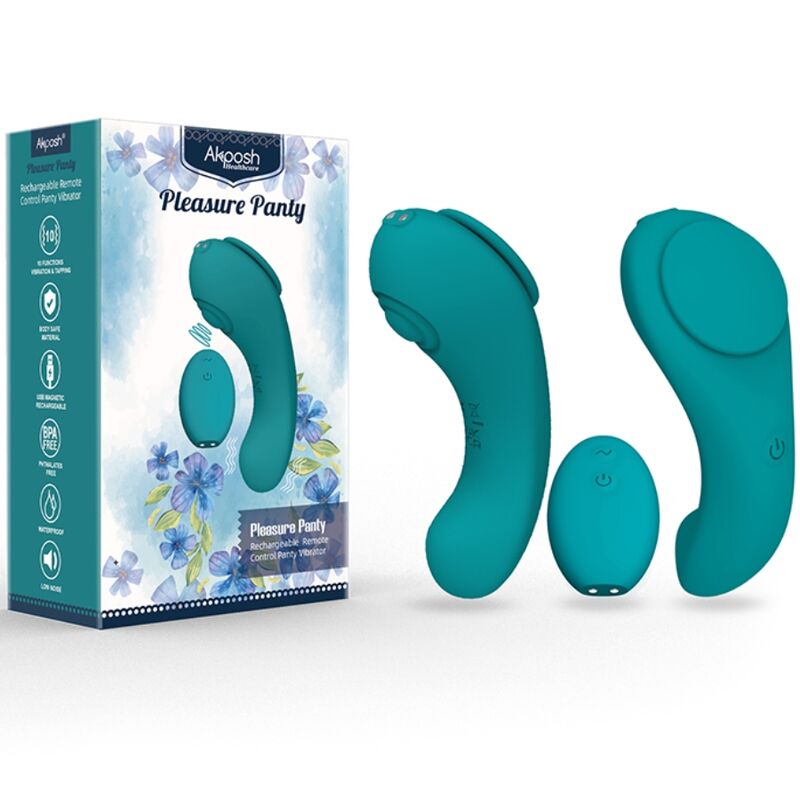 Braguita vibradora discreta con mando a distancia, impermeable ARMONY