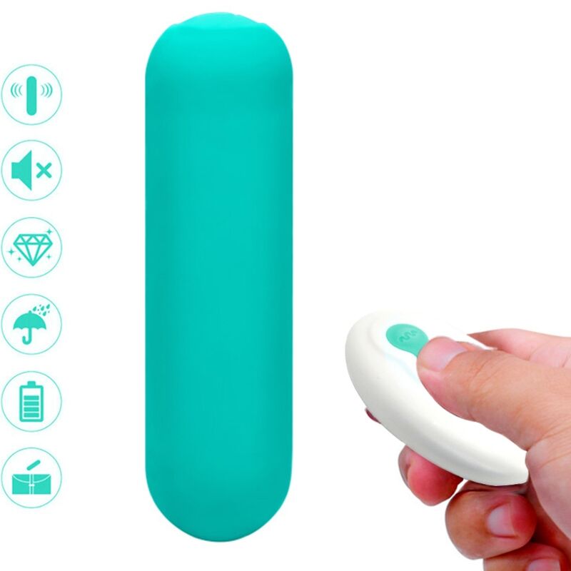 Huevo vibrador de silicona con mando a distancia para un placer intenso ARMONY