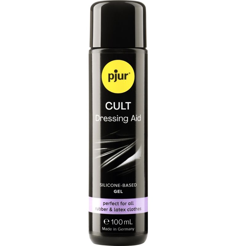 PJUR Cult ayuda para ponerse ropa de látex y goma, 100 ml