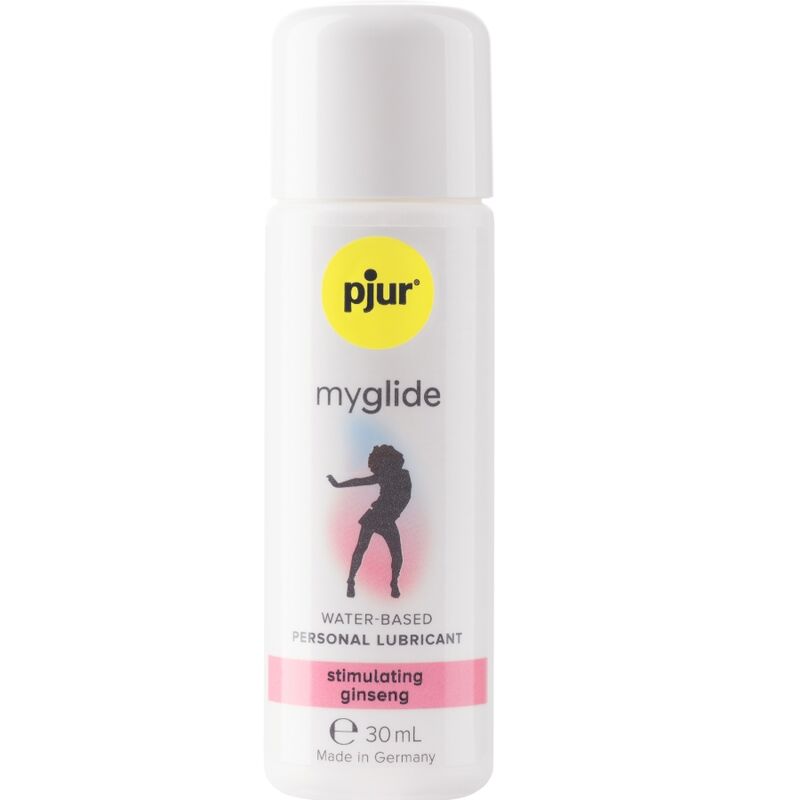 PJUR MyGlide lubricante íntimo con efecto calor y ginseng, 30 ml