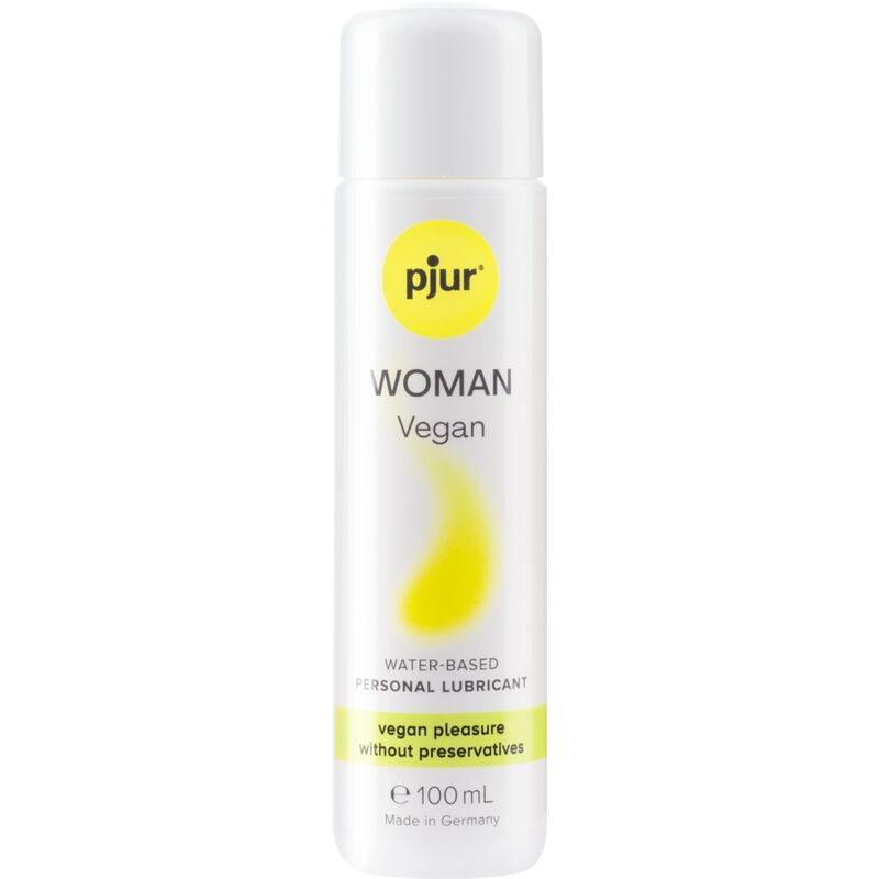 Lubricante íntimo de base acuosa PJUR WOMAN Vegan, 100 ml
