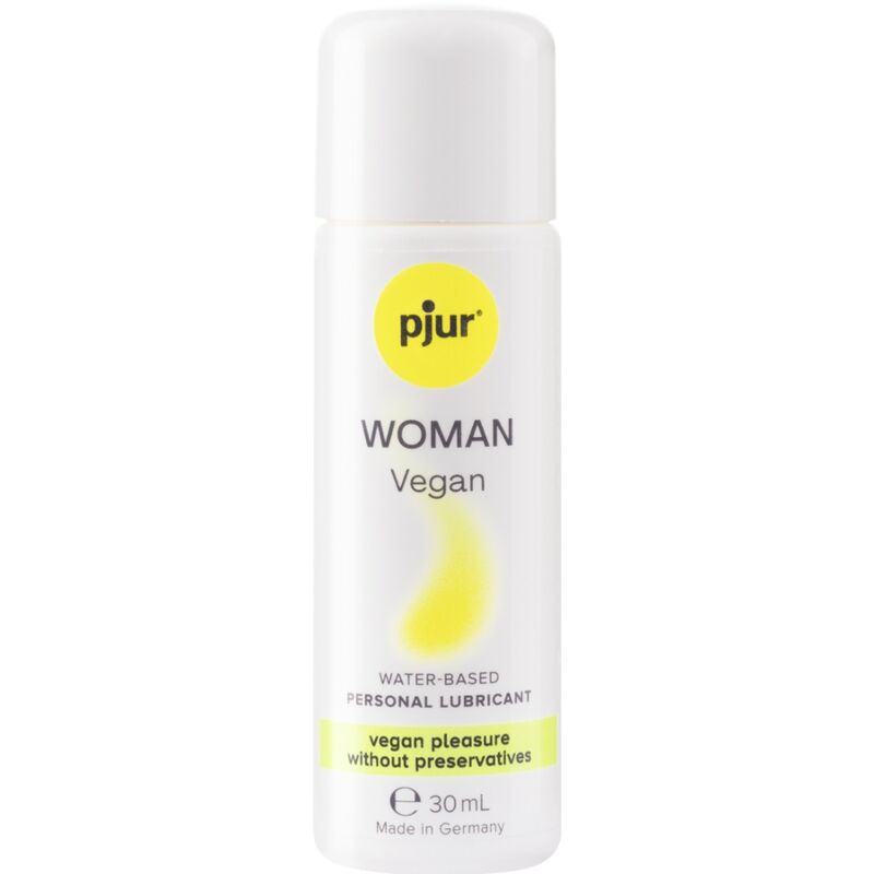 Lubricante de base acuosa PJUR WOMAN Vegan, 30 ml