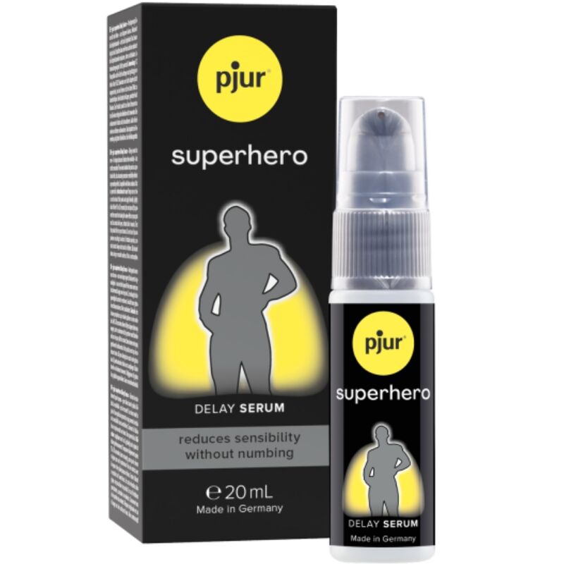 Suero retardante PJUR Superhero 20 ml